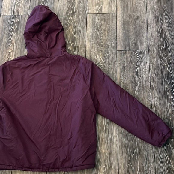 Pink Victoria Secret Zip Up Puffer Coat Womens M/L - Picture 8 of 11